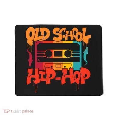 Retro Old School Hip Hop 80s 90s Graffiti Cassette Mousepad
