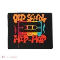 Retro Old School Hip Hop 80s 90s Graffiti Cassette Mousepad thumb 0