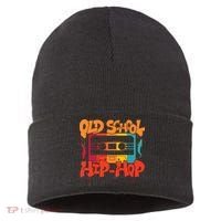 Retro Old School Hip Hop 80s 90s Graffiti Cassette Sustainable Knit Beanie thumb 0