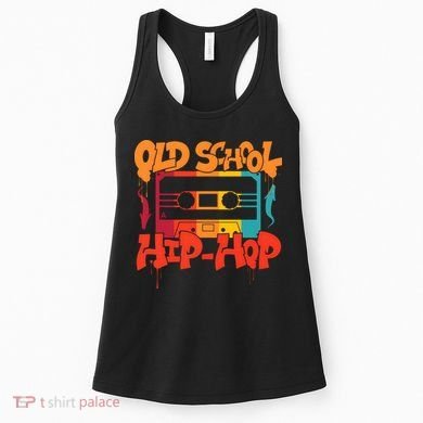 Retro Old School Hip Hop 80s 90s Graffiti Cassette Women's Tank Top