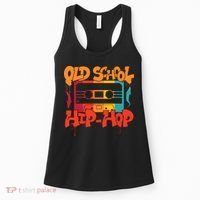 Retro Old School Hip Hop 80s 90s Graffiti Cassette Women's Tank Top thumb 0