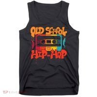 Retro Old School Hip Hop 80s 90s Graffiti Cassette Tank Top thumb 0