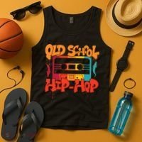 Retro Old School Hip Hop 80s 90s Graffiti Cassette Tank Top thumb 4