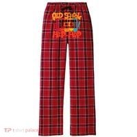 Retro Old School Hip Hop 80s 90s Graffiti Cassette Women's Flannel Plaid Pajama Pants thumb 0