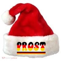 Retro Oktoberfest Squad German Flag Prost Santa Hat thumb 0