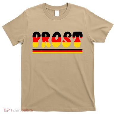 Retro Oktoberfest Squad German Flag Prost T-Shirt