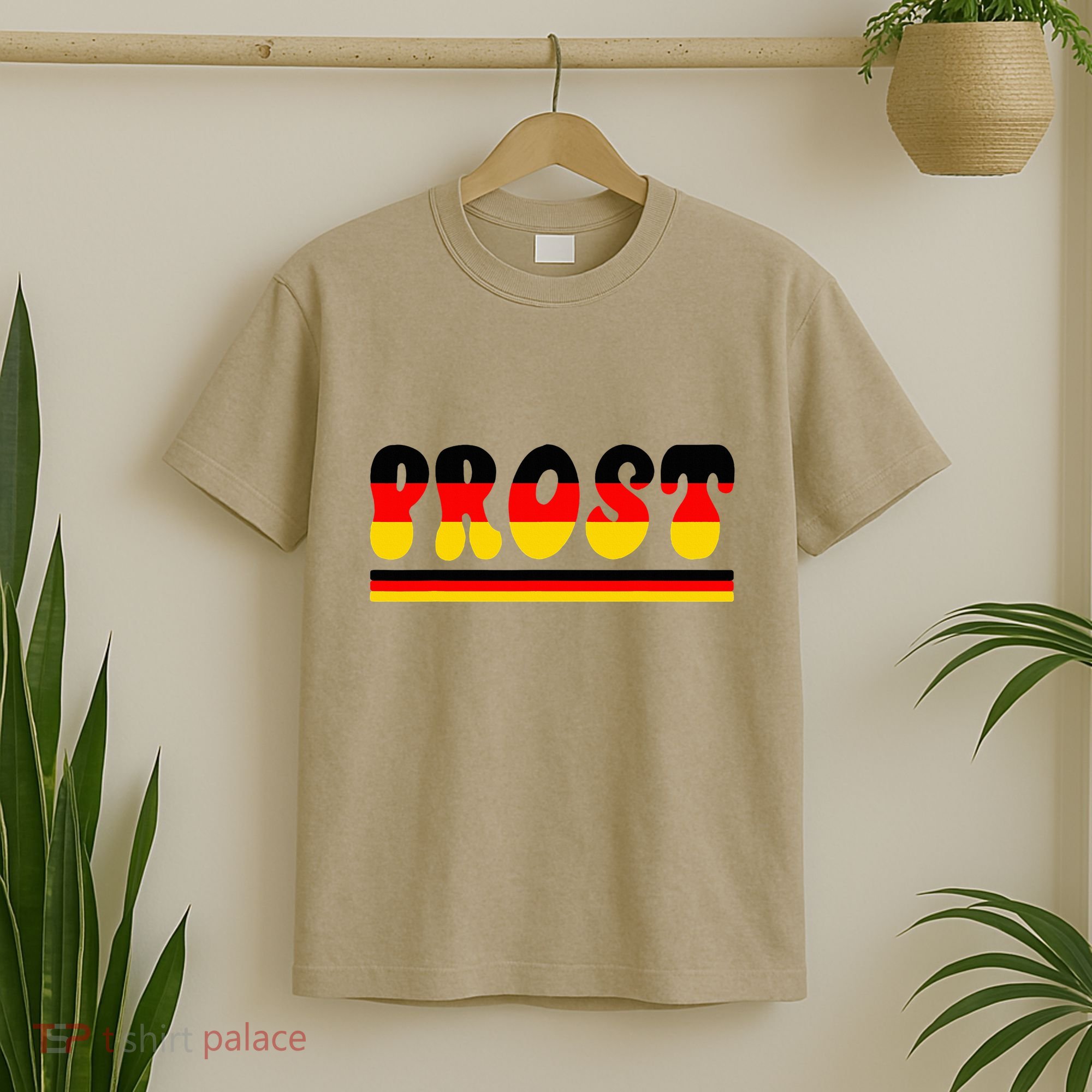 Retro Oktoberfest Squad German Flag Prost T-Shirt