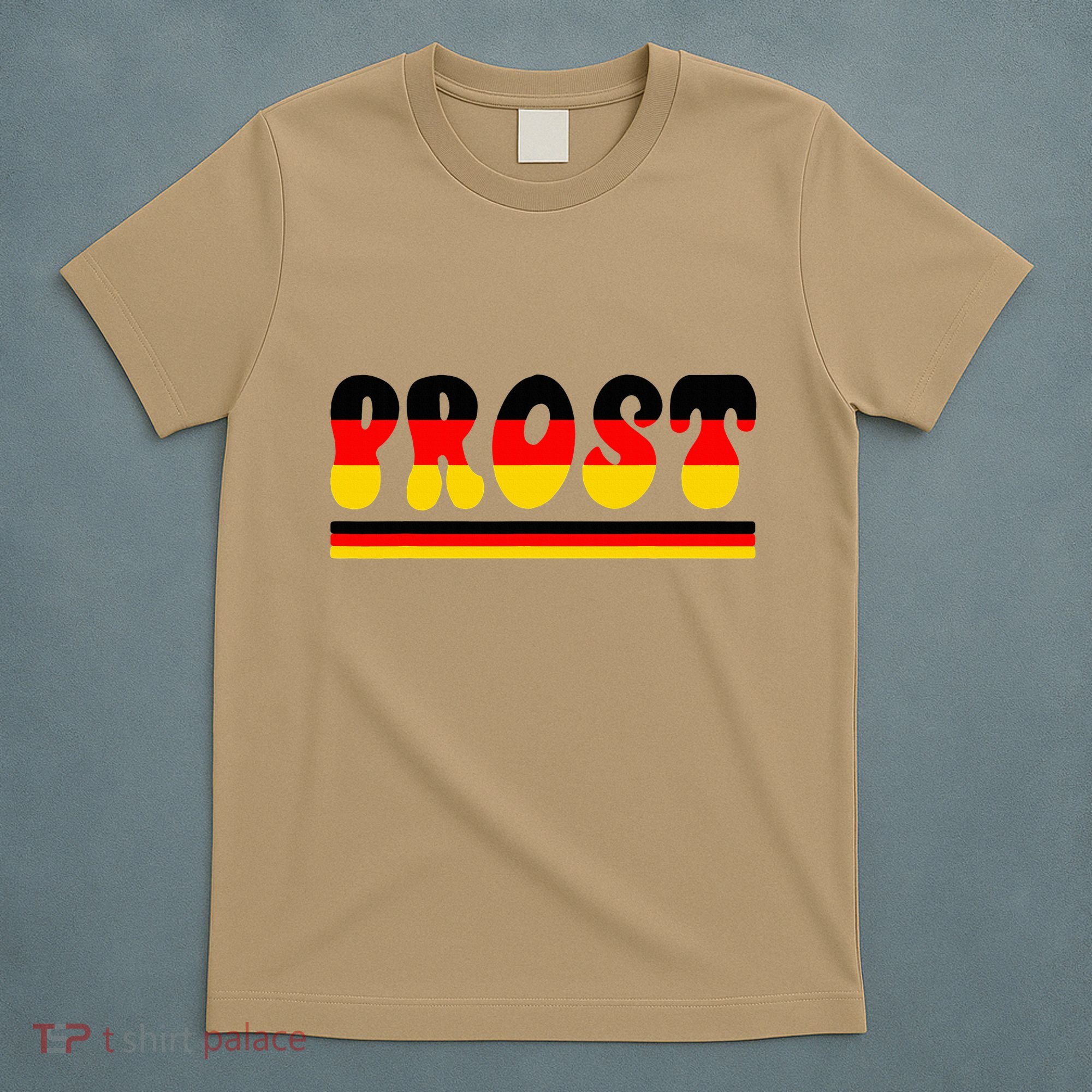 Retro Oktoberfest Squad German Flag Prost T-Shirt