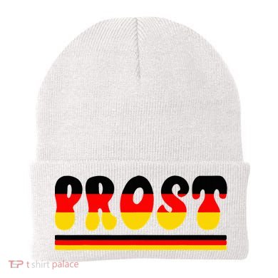 Retro Oktoberfest Squad German Flag Prost Beanie