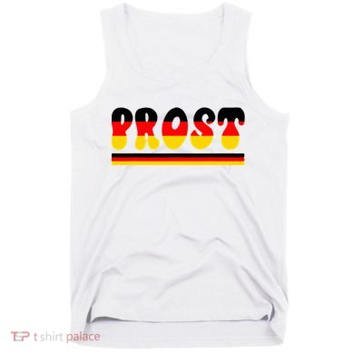 Retro Oktoberfest Squad German Flag Prost Tank Top