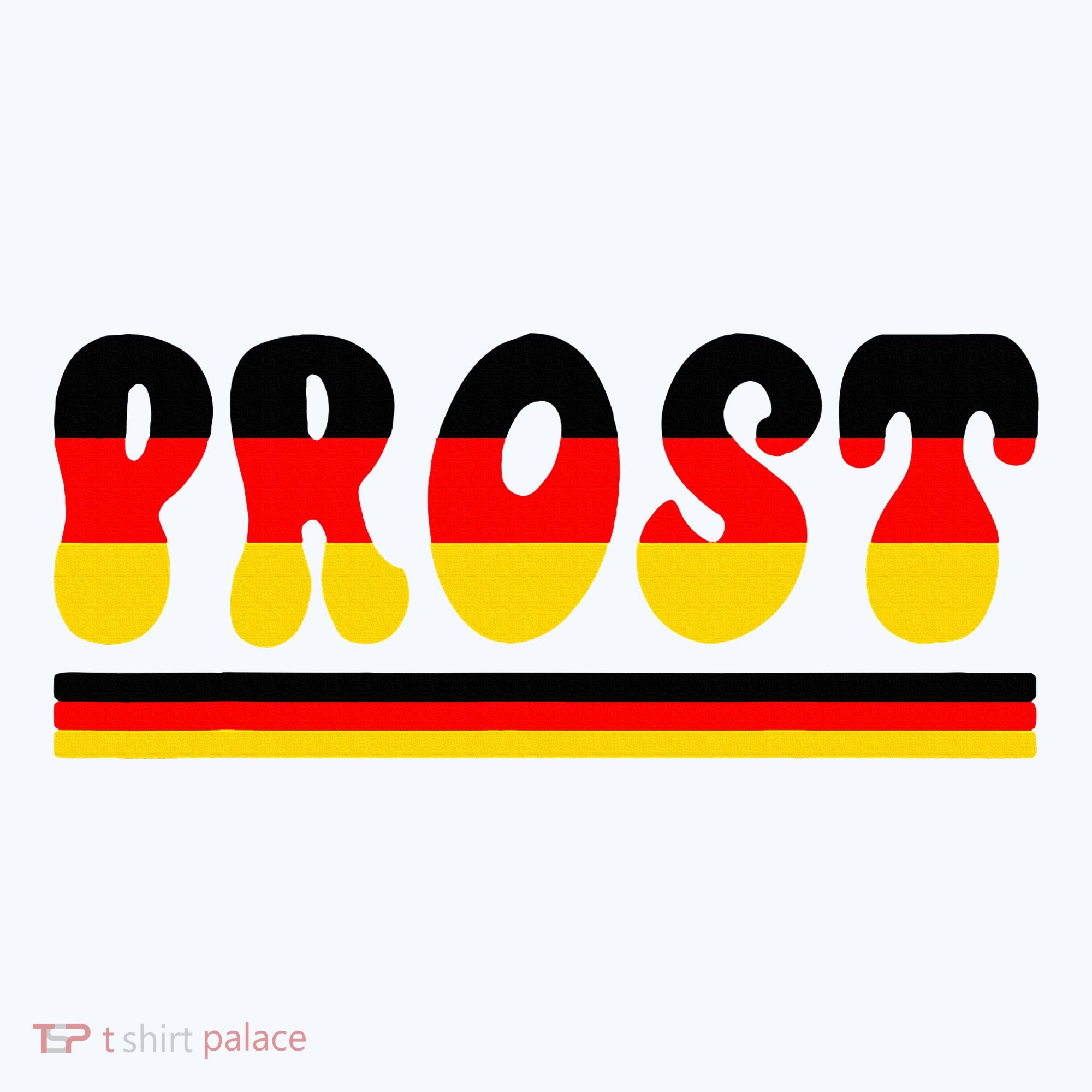 Retro Oktoberfest Squad German Flag Prost Visor