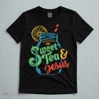 Raised On Sweet Tea & Jesus T-Shirt thumb 5