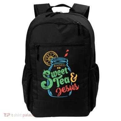 Raised On Sweet Tea & Jesus Backpack