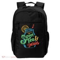 Raised On Sweet Tea & Jesus Backpack thumb 0