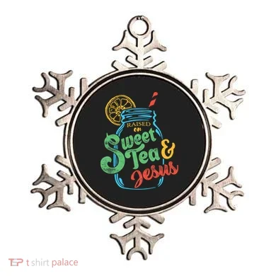Raised On Sweet Tea & Jesus Ornament