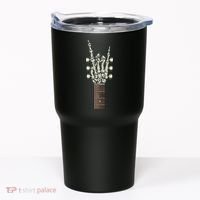 Rock On Skeleton Hand Guitar Rock & Roll Rock Band Tumbler thumb 0