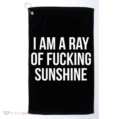 Ray Of Sunshine Golf Towel
