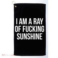 Ray Of Sunshine Golf Towel thumb 0