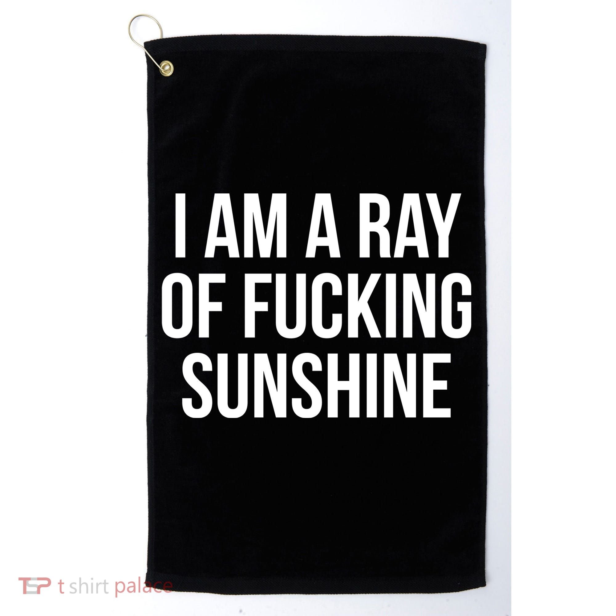Ray Of Sunshine Golf Towel