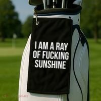 Ray Of Sunshine Golf Towel thumb 2