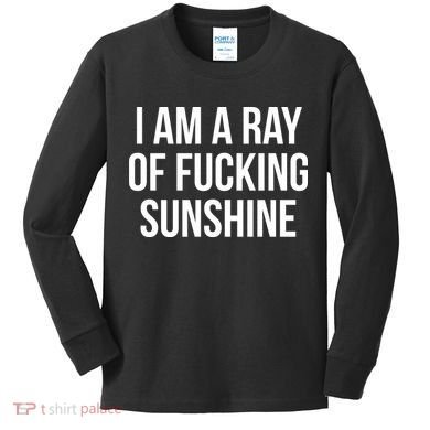 Ray Of Sunshine Kids Long Sleeve Shirt