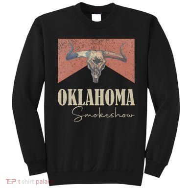 Retro Oklahoma Smokeshow Western Sweatshirt