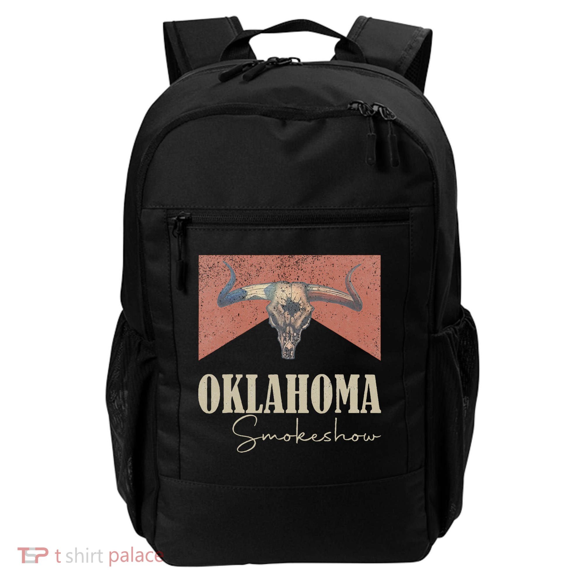 Retro Oklahoma Smokeshow Western Backpack