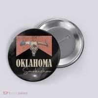 Retro Oklahoma Smokeshow Western Button thumb 0