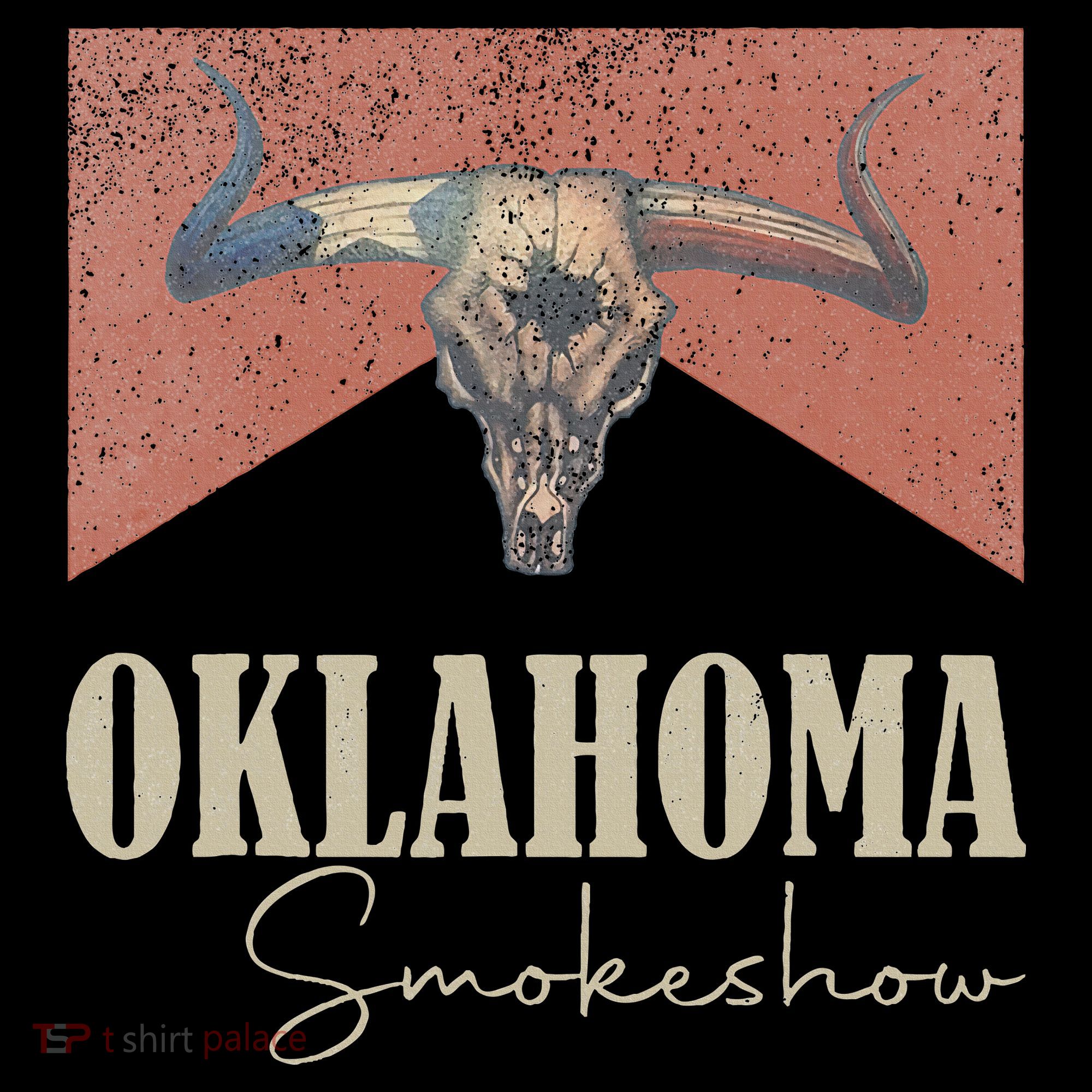 Retro Oklahoma Smokeshow Western Button