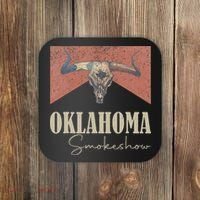 Retro Oklahoma Smokeshow Western Coaster thumb 0