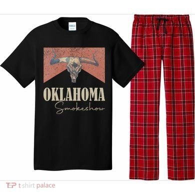 Retro Oklahoma Smokeshow Western Pajama Set