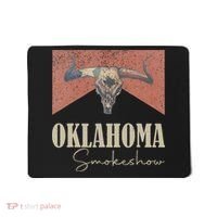 Retro Oklahoma Smokeshow Western Mousepad thumb 0