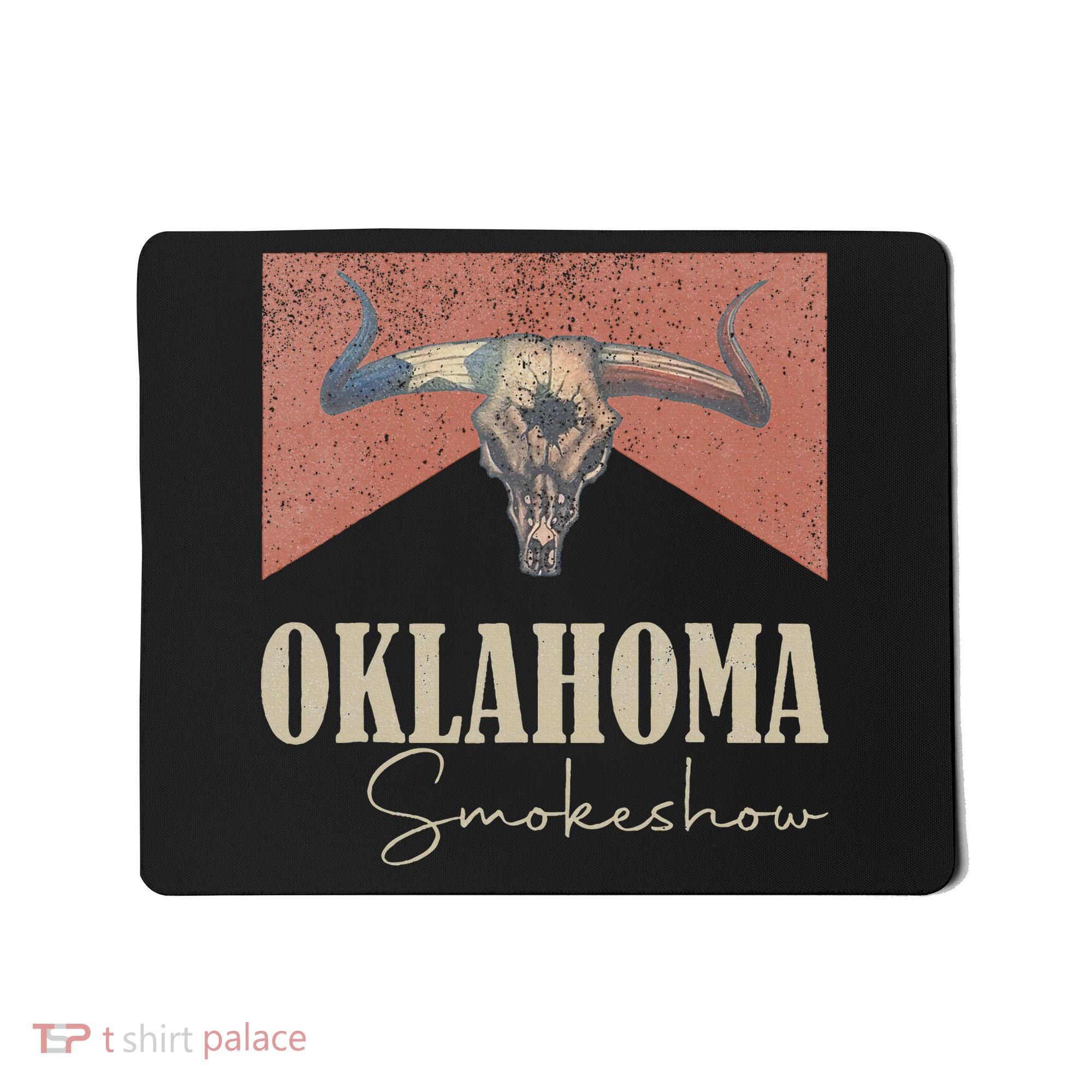 Retro Oklahoma Smokeshow Western Mousepad