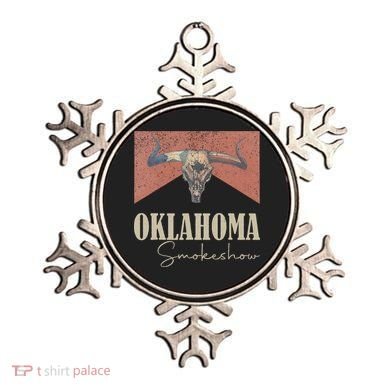 Retro Oklahoma Smokeshow Western Ornament