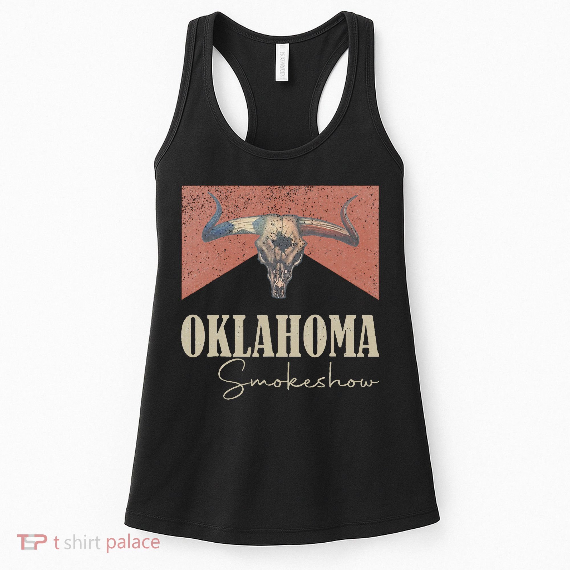 Retro Oklahoma Smokeshow Western Women's Tank Top