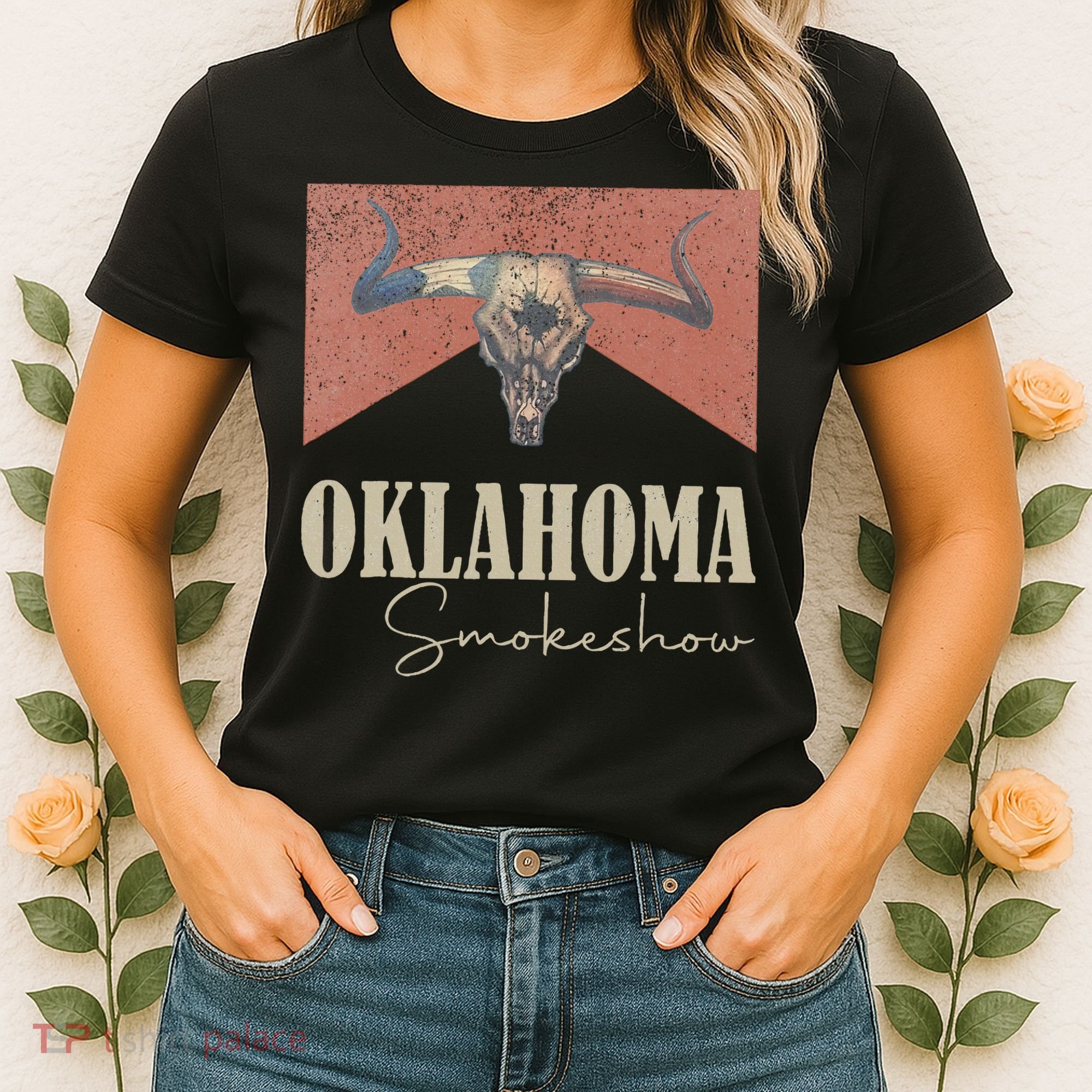 Retro Oklahoma Smokeshow Western Women's T-Shirt