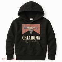 Retro Oklahoma Smokeshow Western Kids Hoodie thumb 0