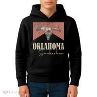 Retro Oklahoma Smokeshow Western Kids Hoodie thumb 4