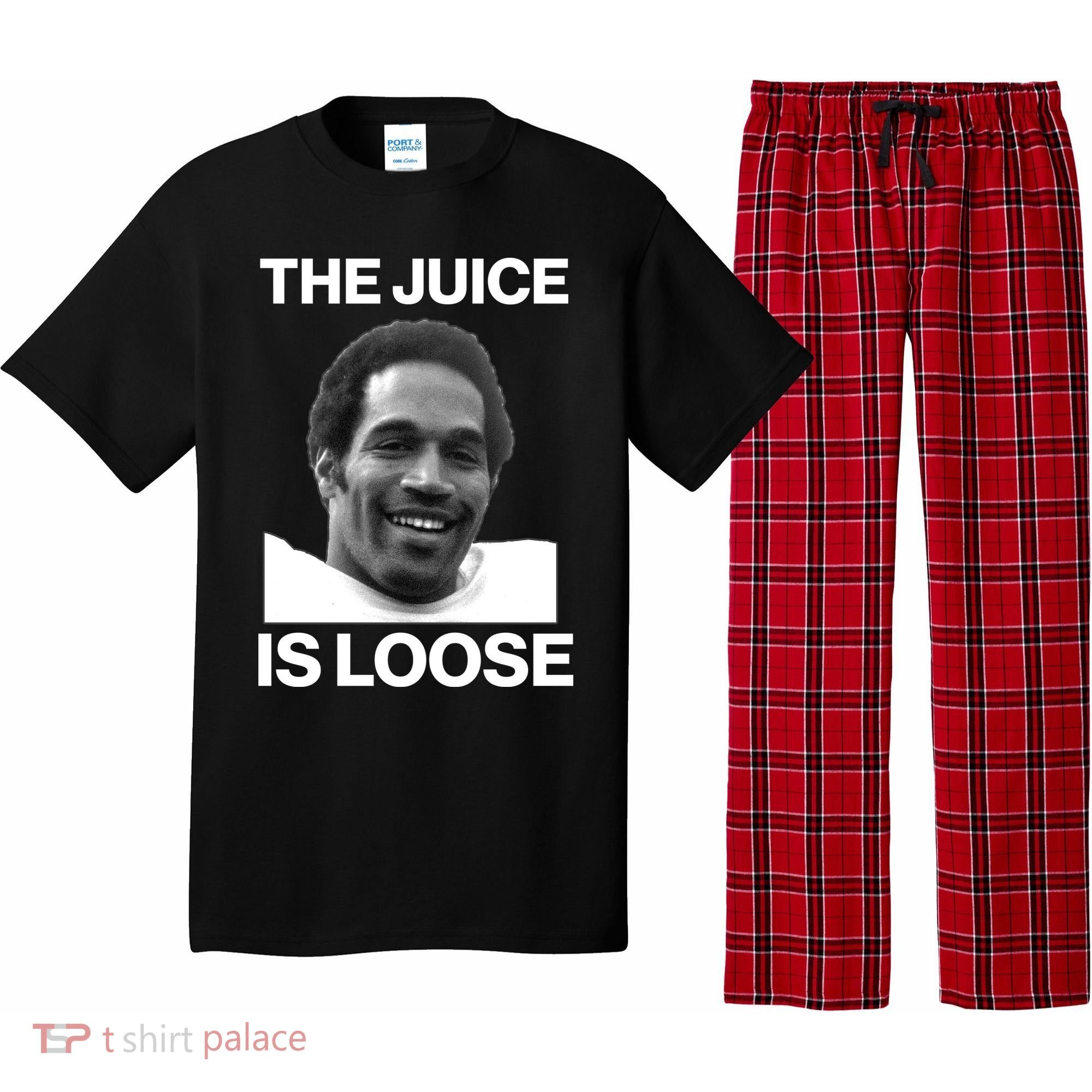 Rip Oj Simpson The Juice Is Loose Pajama Set