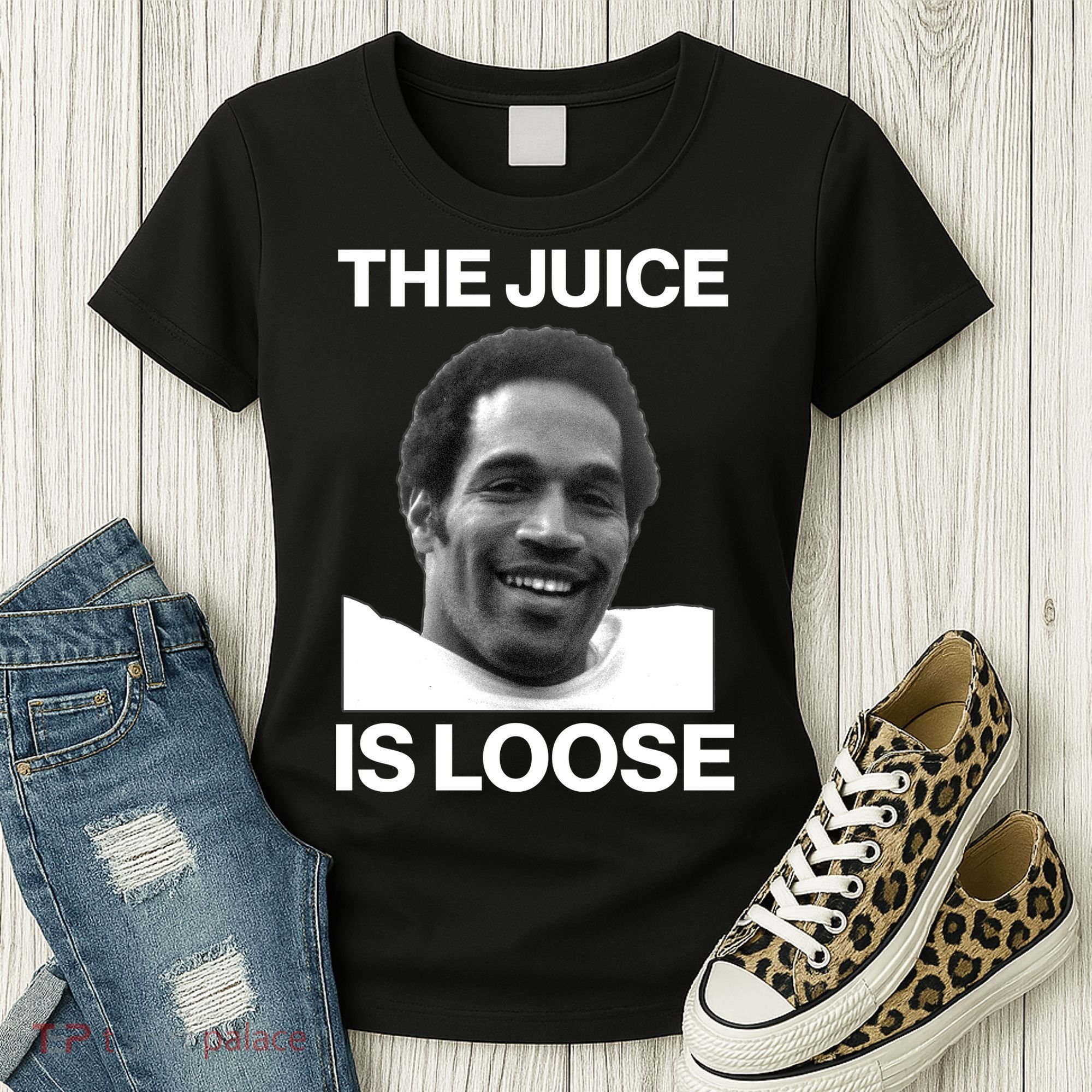 Rip Oj Simpson The Juice Is Loose Women's T-Shirt