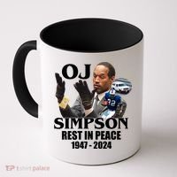 Rip Oj Simpson 1947 2024 Coffee Mug thumb 0
