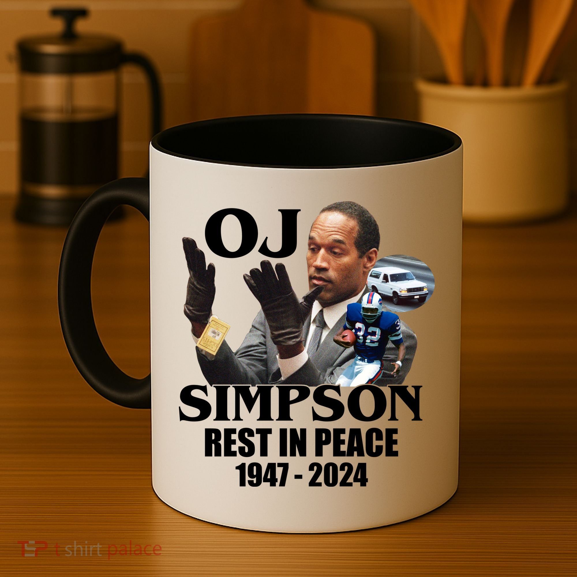 Rip Oj Simpson 1947 2024 Coffee Mug