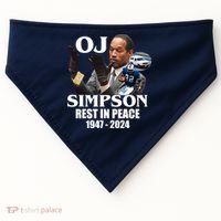 Rip Oj Simpson 1947 2024 USA-Made Doggie Bandana thumb 0
