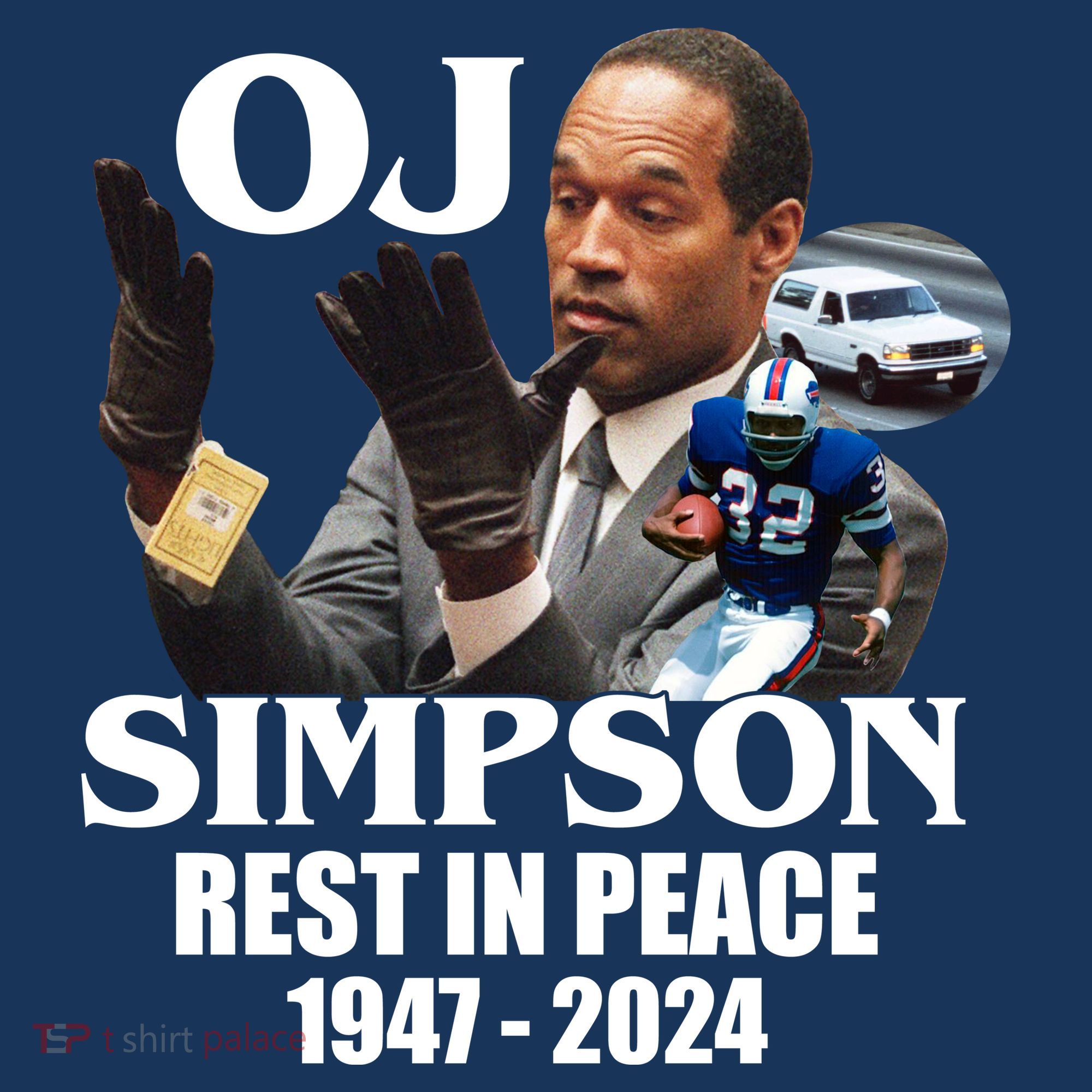 Rip Oj Simpson 1947 2024 Coaster