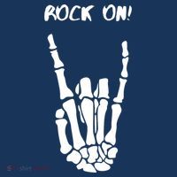 Rock On Skeleton Rock And Roll Halloween Costume Idea T-Shirt thumb 7
