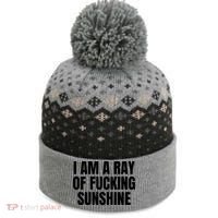 Ray Of Sunshine The Baniff Cuffed Pom Beanie thumb 0