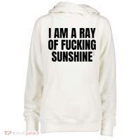 Ray Of Sunshine Womens Funnel Neck Pullover Hood thumb 0