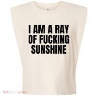 Ray Of Sunshine Garment-Dyed Women's Muscle Tee thumb 0