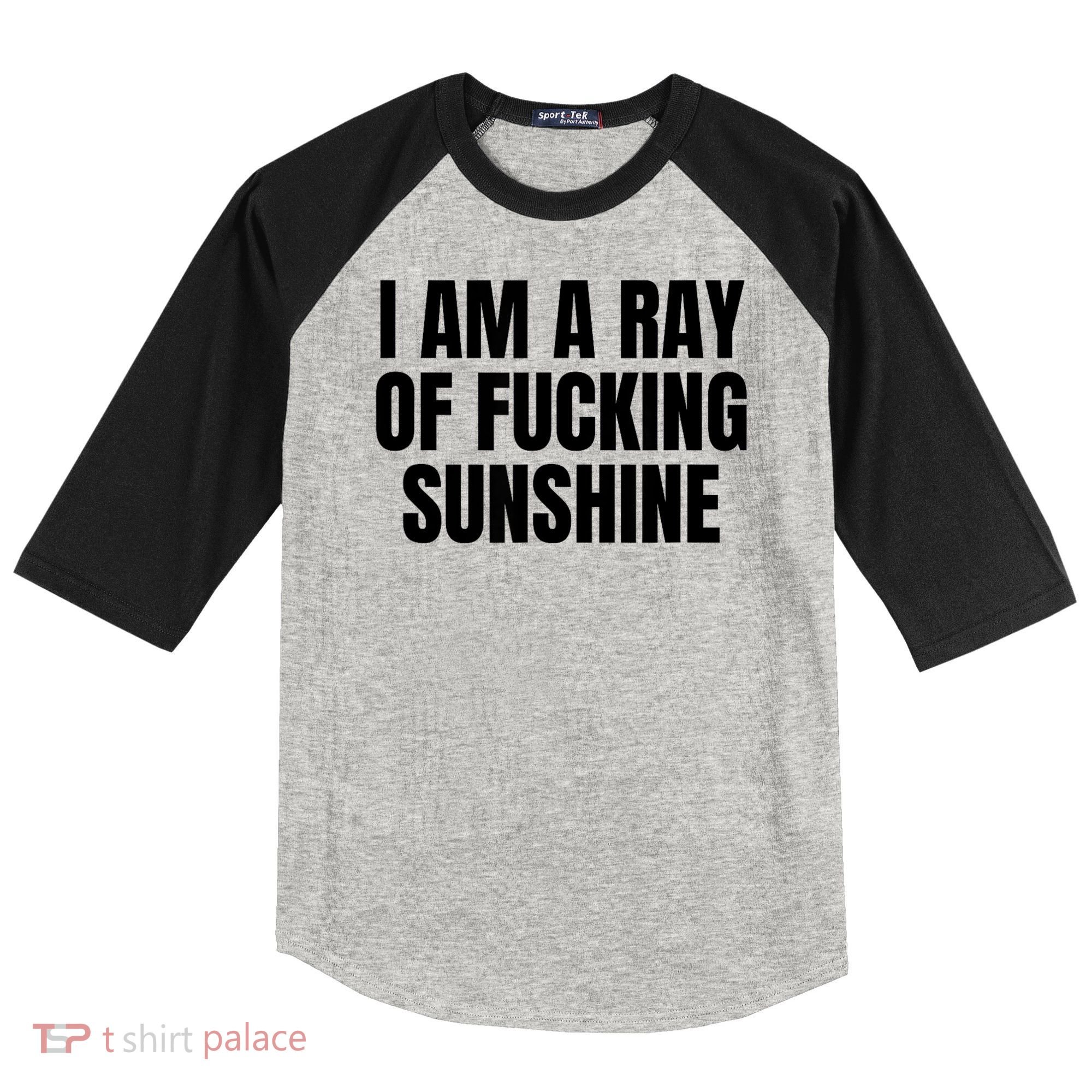 Ray Of Sunshine Raglan Baseball Sleeve Shirt