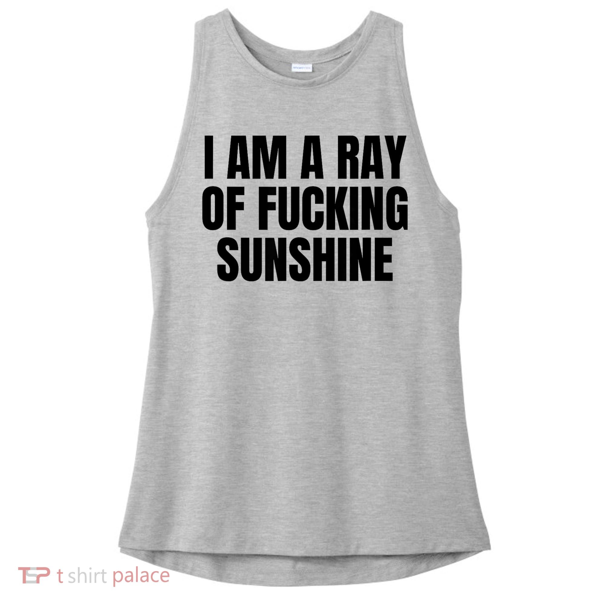 Ray Of Sunshine Ladies PosiCharge Tri-Blend Wicking Tank
